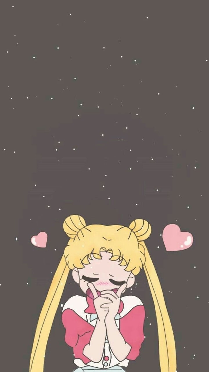 90s, Anime, And Wallpaper Image Moon Phone Background