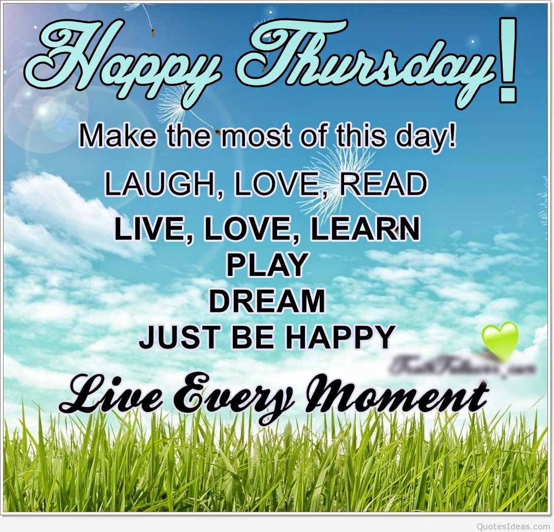 Happy Thursday HD Wallpaper With Quote Thursday Image HD