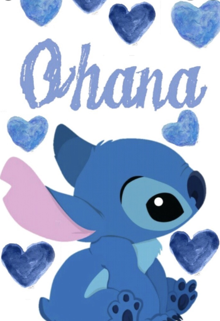 Buy Stitch Ohana Means Family Quote Watercolor Art Print Lilo Online in  India  Etsy