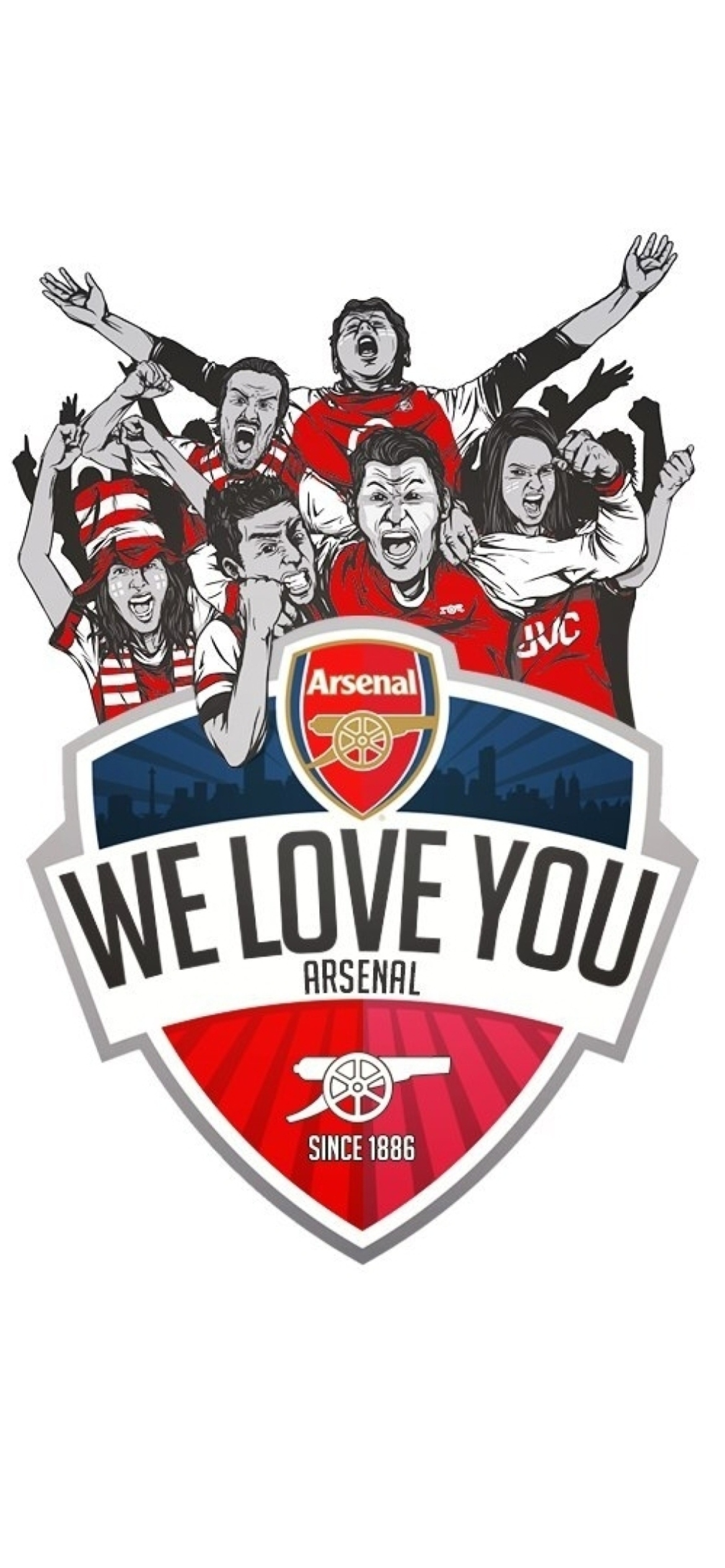 Arsenal Football Club Wallpaper for iPhone 11