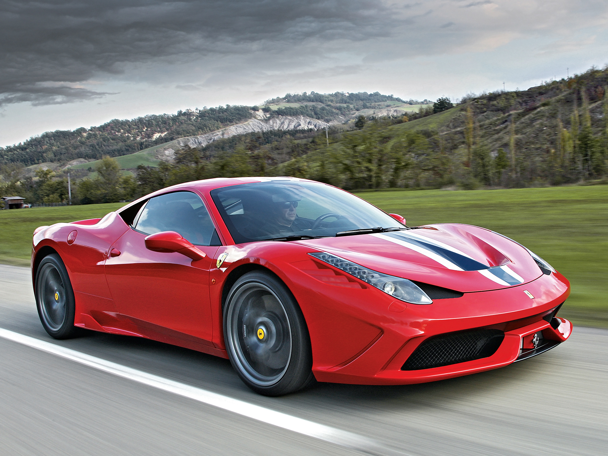 2013, Ferrari, 458, Speciale, Supercar Wallpaper HD / Desktop and Mobile Background