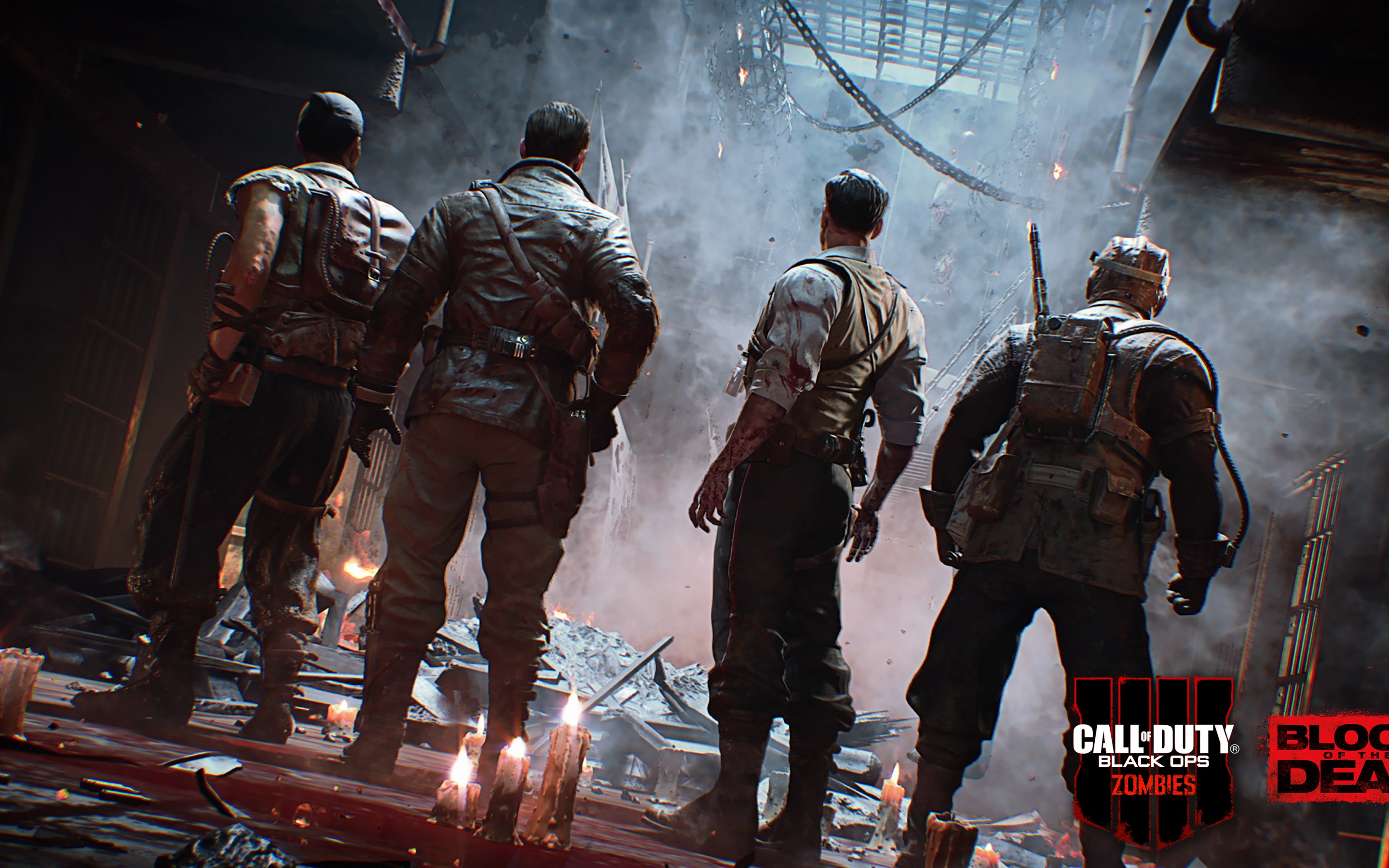 Wallpaper 4k Call Of Duty Black Ops 4 Zombies Blood Of The Dead 4k Wallpaper