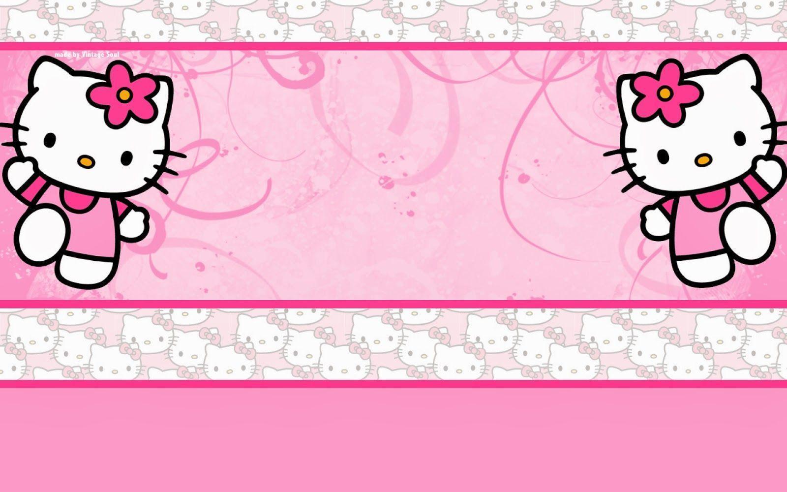 Image For > Hello Kitty Pictures Black And Pink