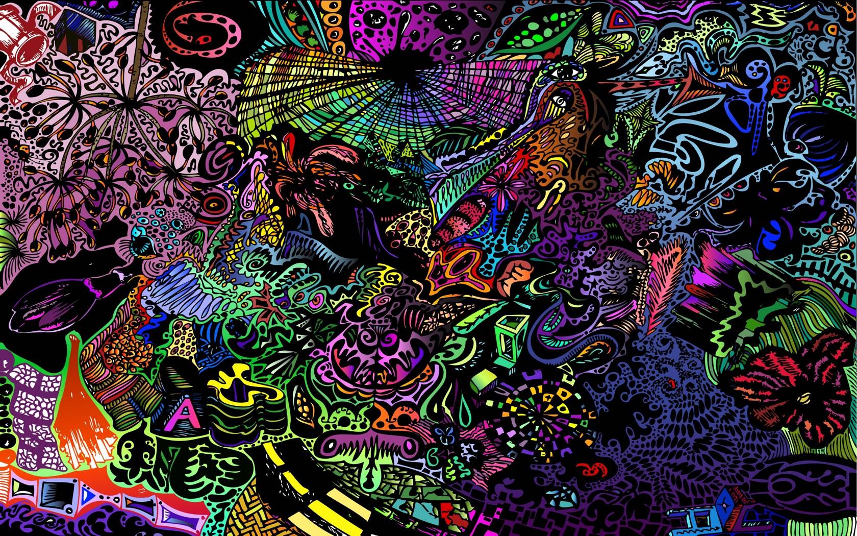 Crazy Trippy Background