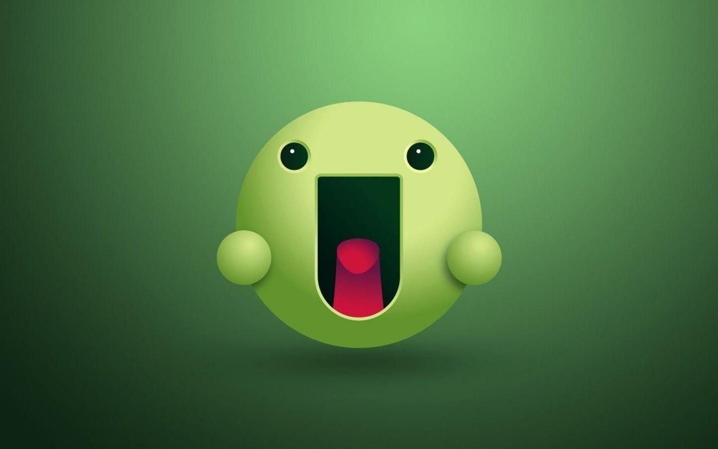 Green Smiley Face Desktop Pc And Mac Wallpaper Car Picture