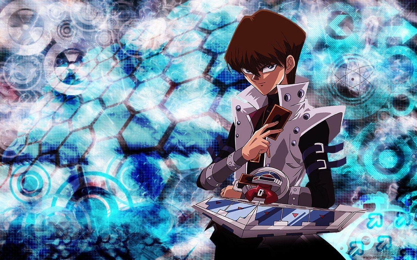 Yu-Gi-Oh Duel Links HD Wallpaper with Yugi and Kaiba