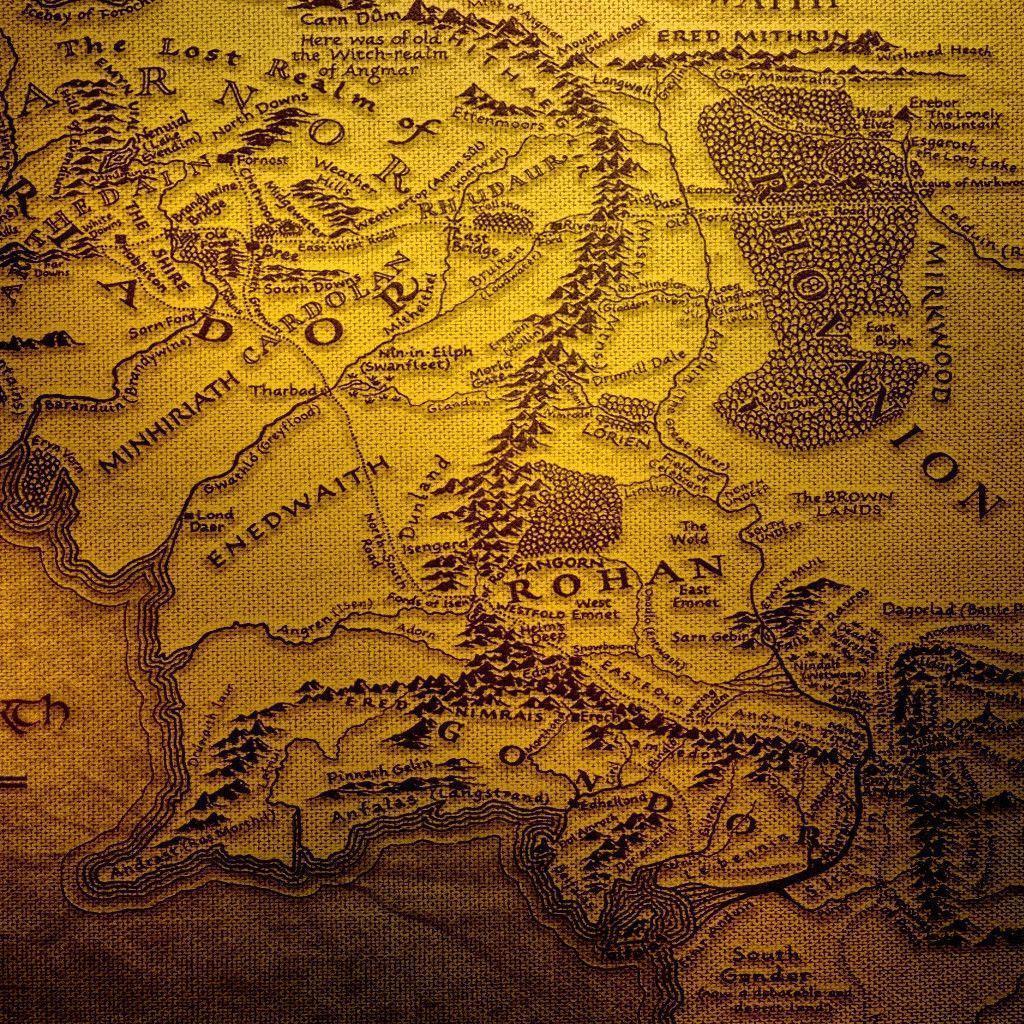 Map Of Middle Earth Wallpapers - Wallpaper Cave