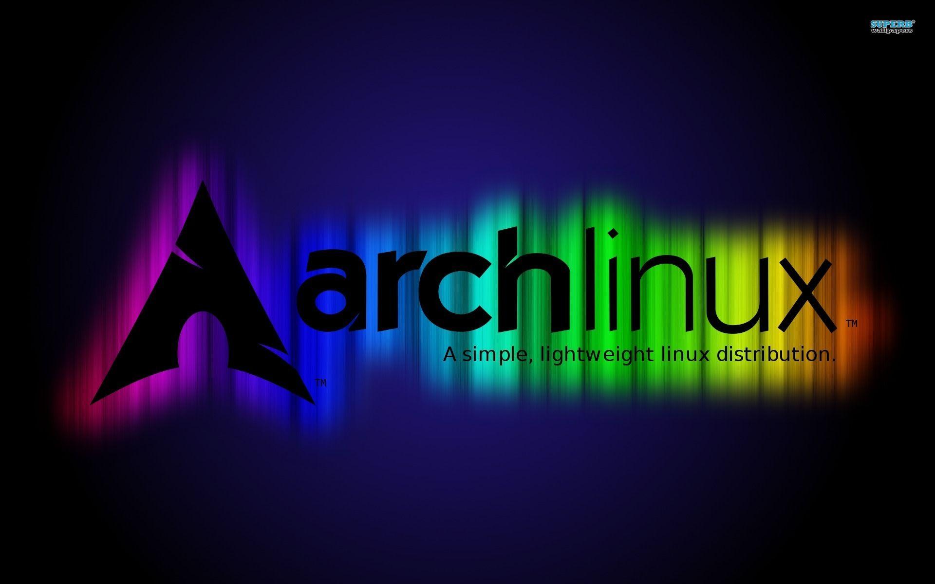 HD wallpaper text Linux Arch Linux dark logo 4K  Wallpaper Flare