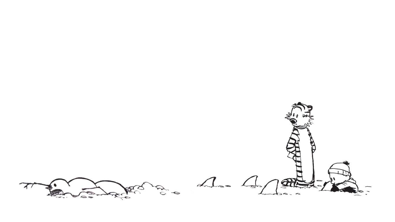 Wallpapers For > Calvin And Hobbes Winter Wallpapers