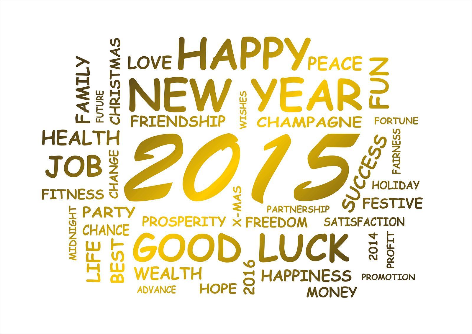 Happy New Year 2015 Wide Image Free Wallpaper Wallpaper