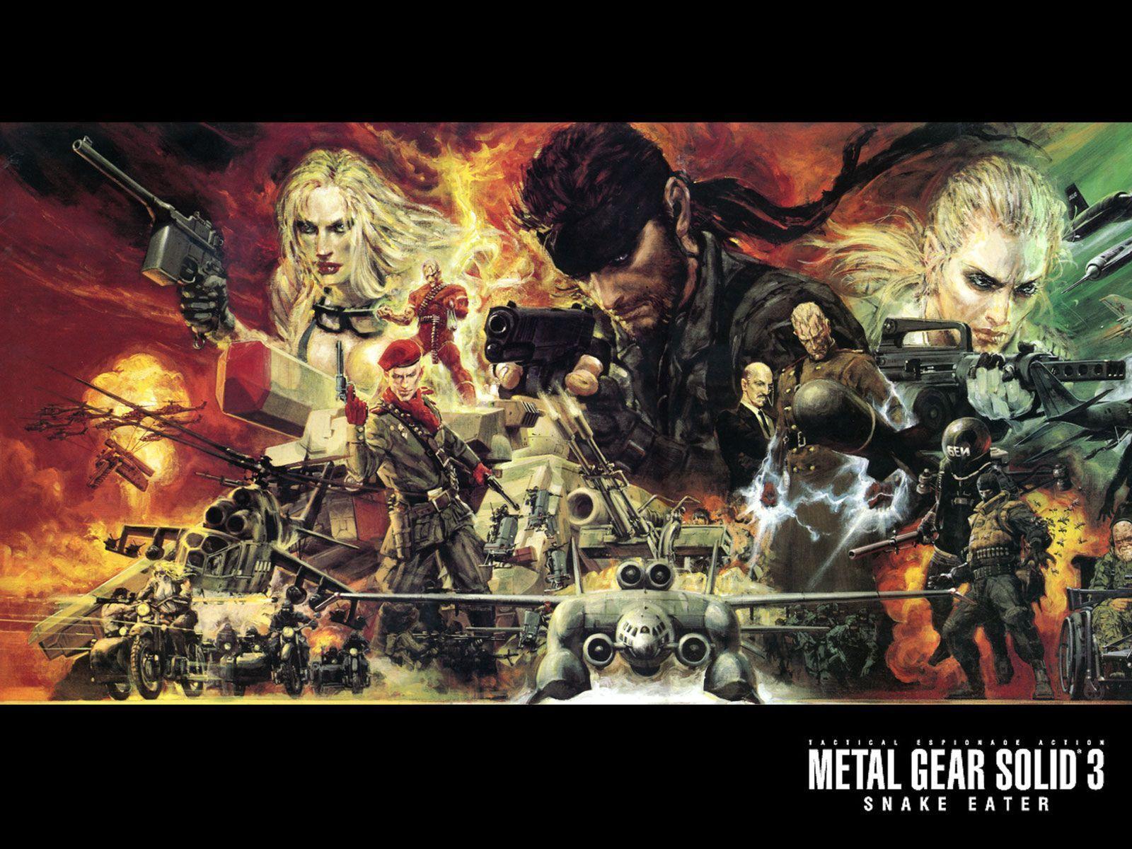 Metal Gear Solid 3: Snake Eater Wallpaper HD Game Wallpaper