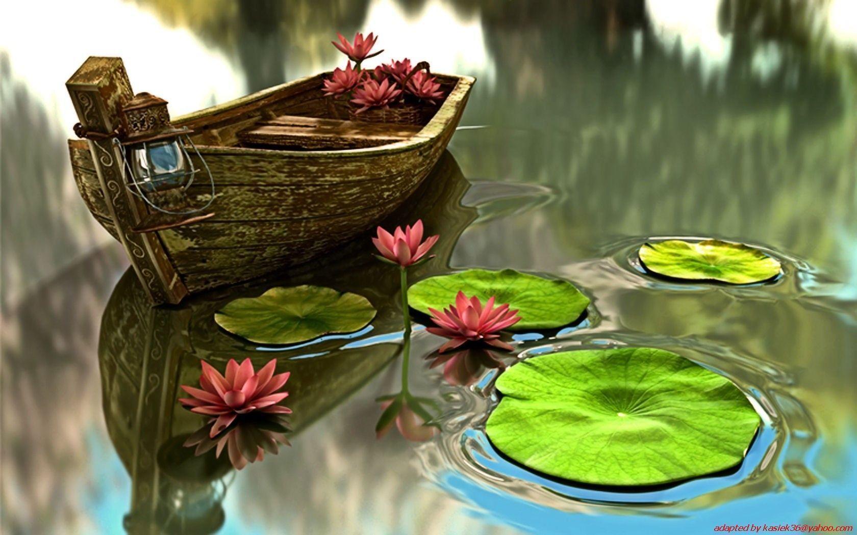 Water Lily Boat #