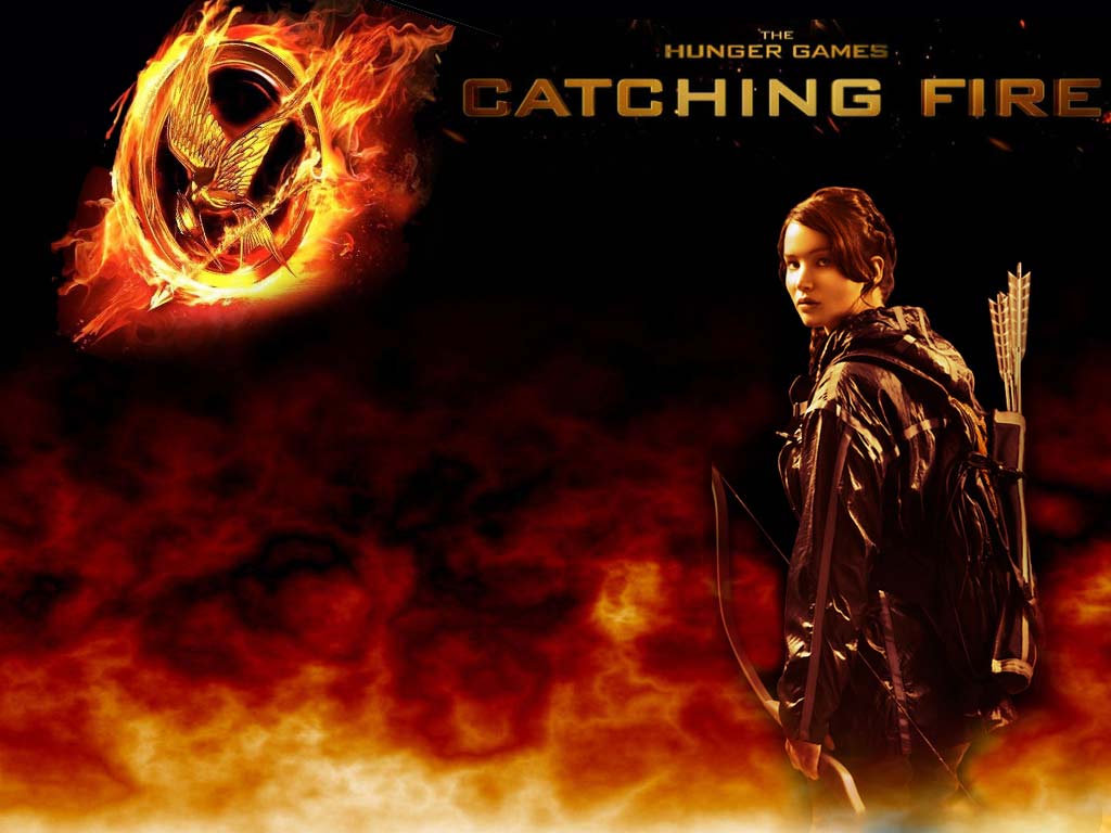catching fire background