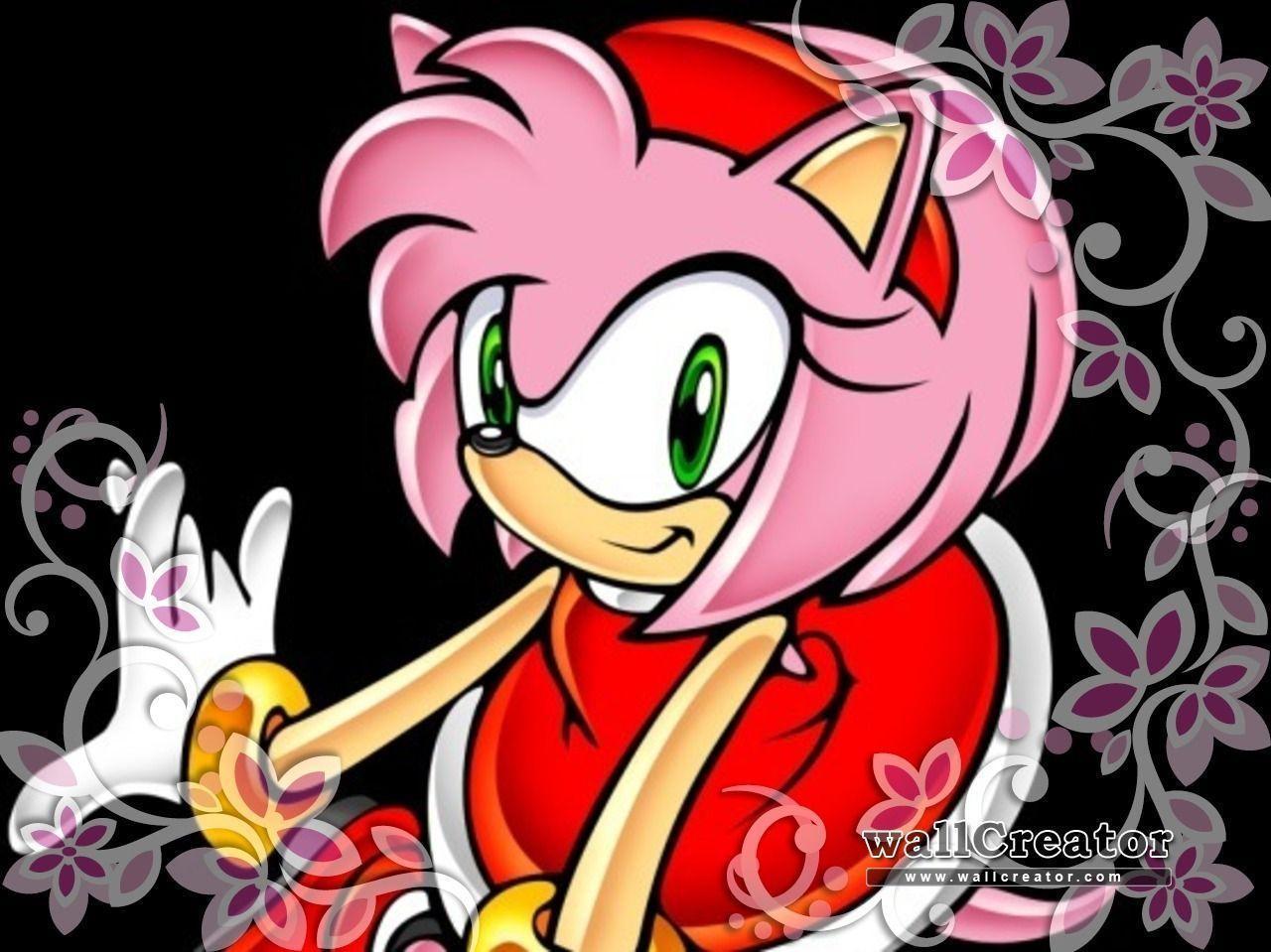 Amy Rose Background / 1024 Wallpaper