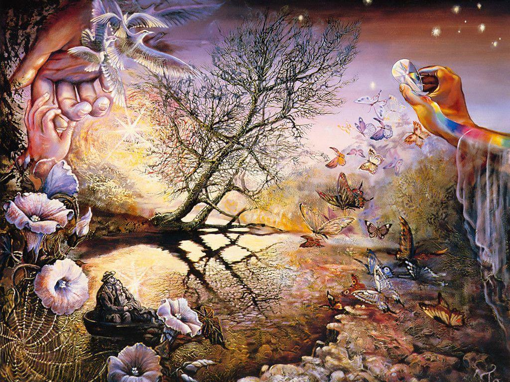 Mystical Fantasy Paintings of Josephine Wall 1024x768 NO.10