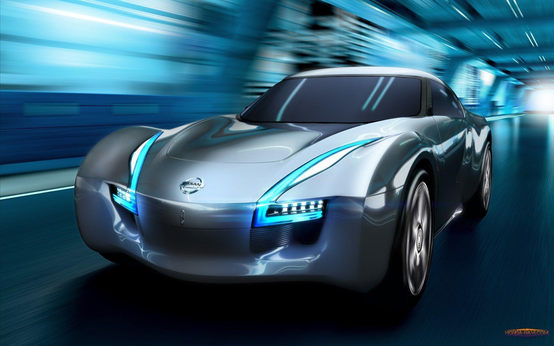 Nissan ESFLOW electric sports concept car 2011 HD widescreen