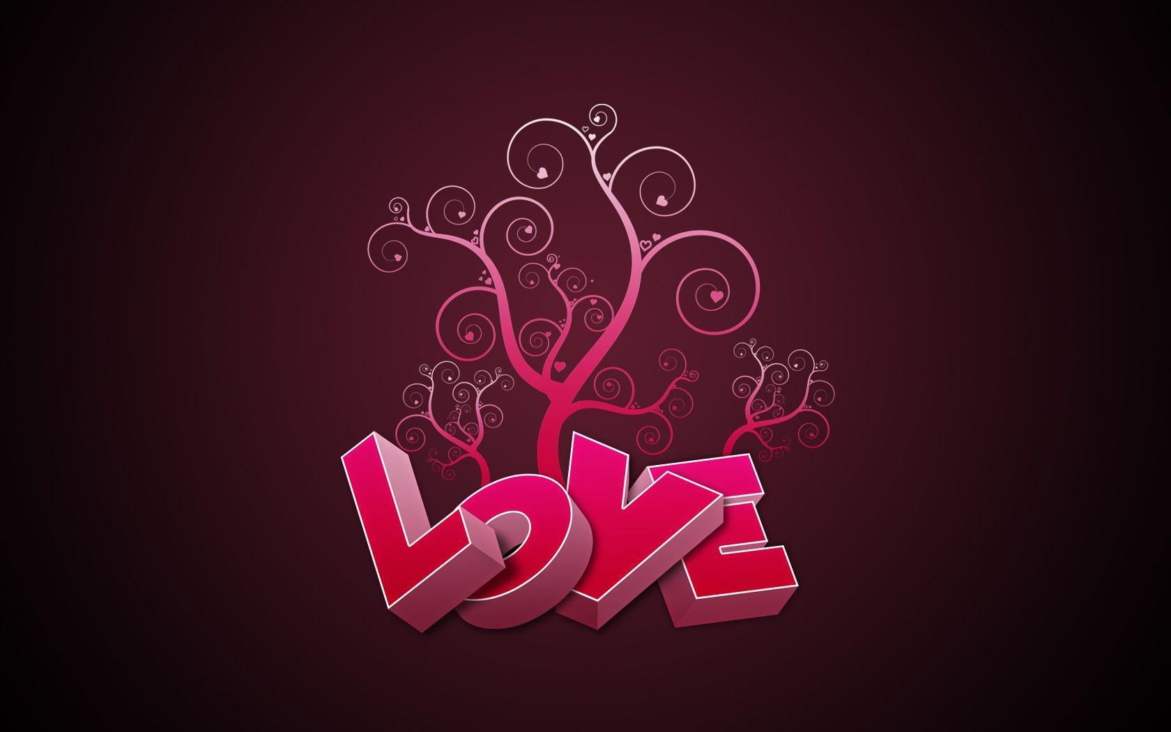 I love you free wallpaper HD. Background HD Wallpaper for Desktop