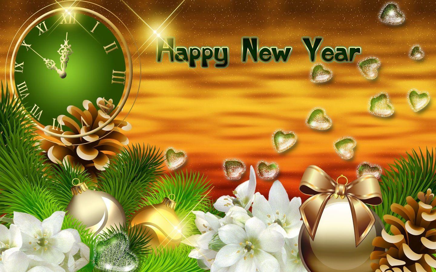 HD New Year Background Picture for Your Desktop and PowerPoint