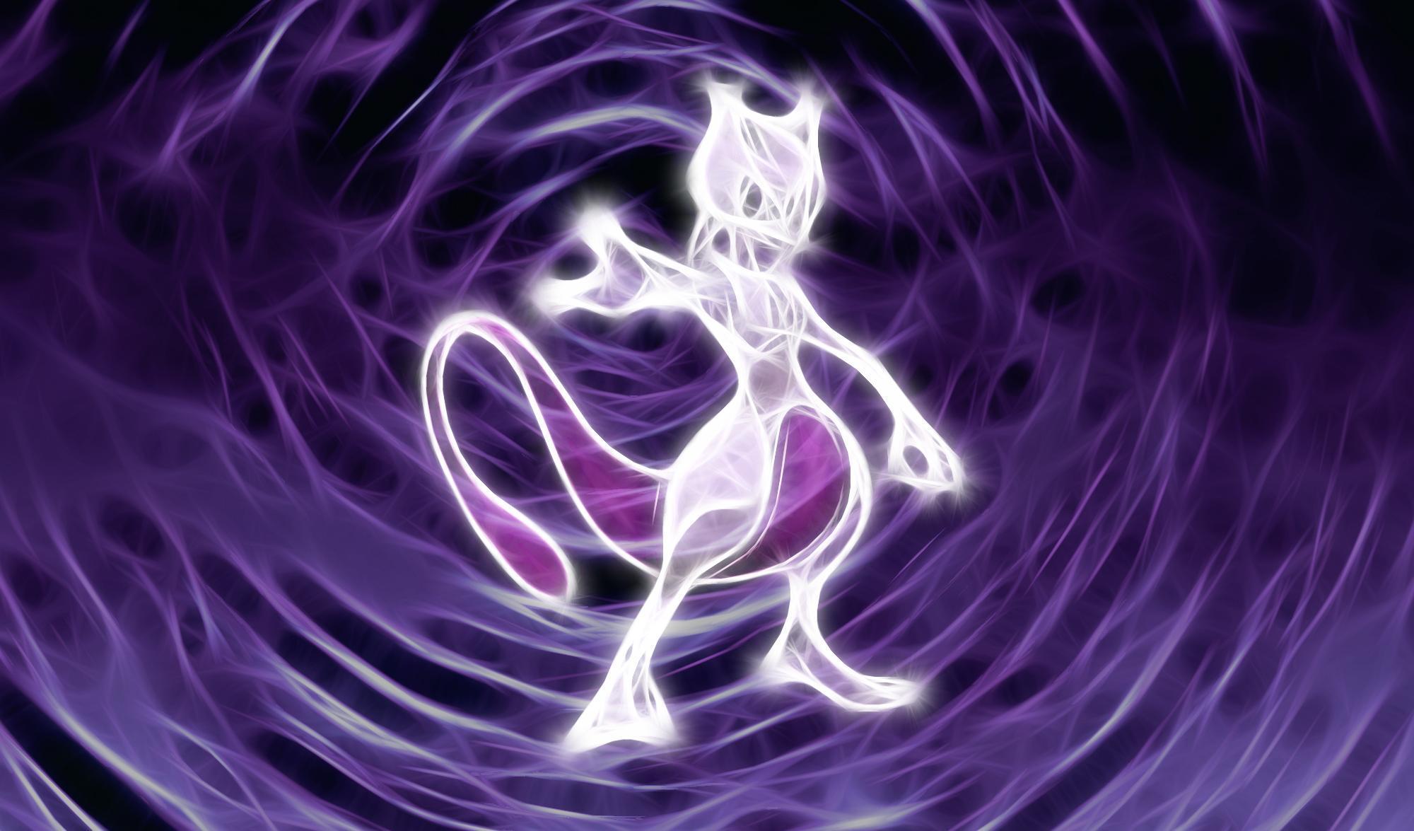 image For > Mew And Mewtwo Pokemon Wallpaper