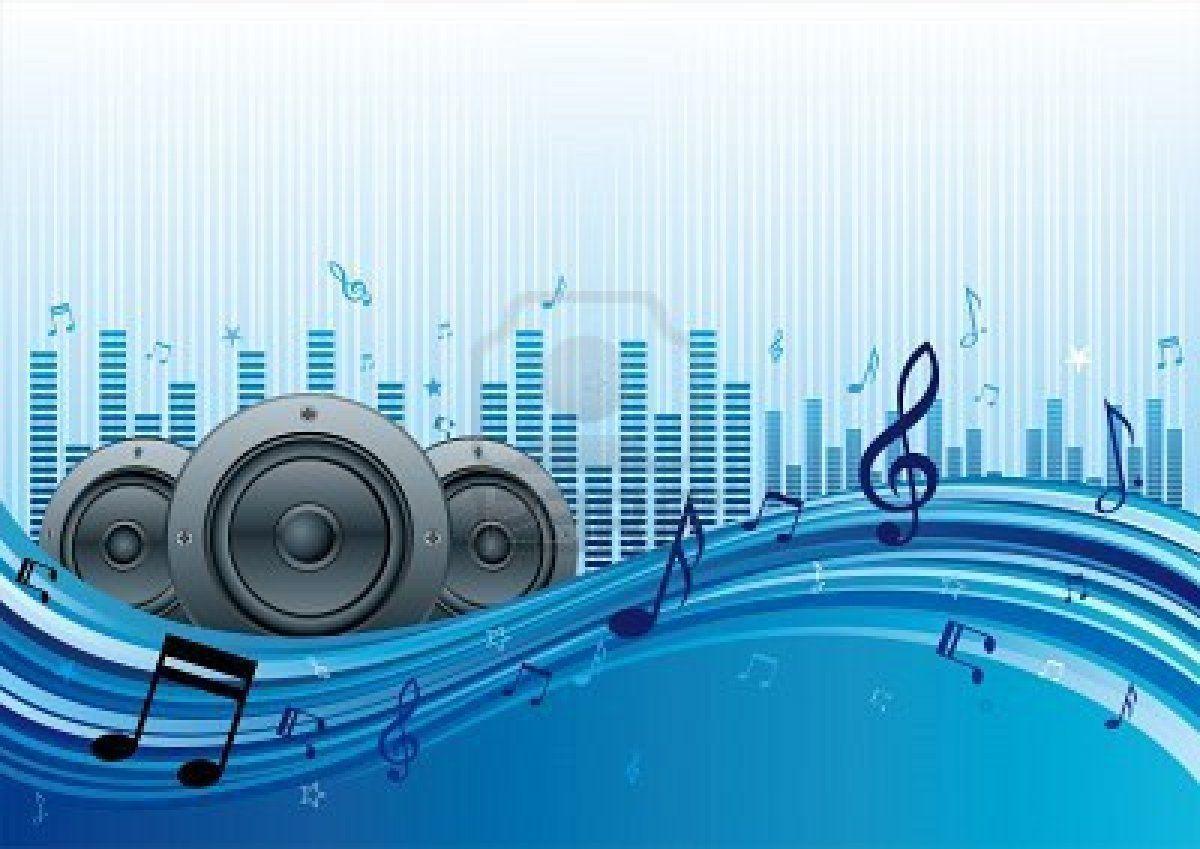 Illustration Of Music Abstract Background