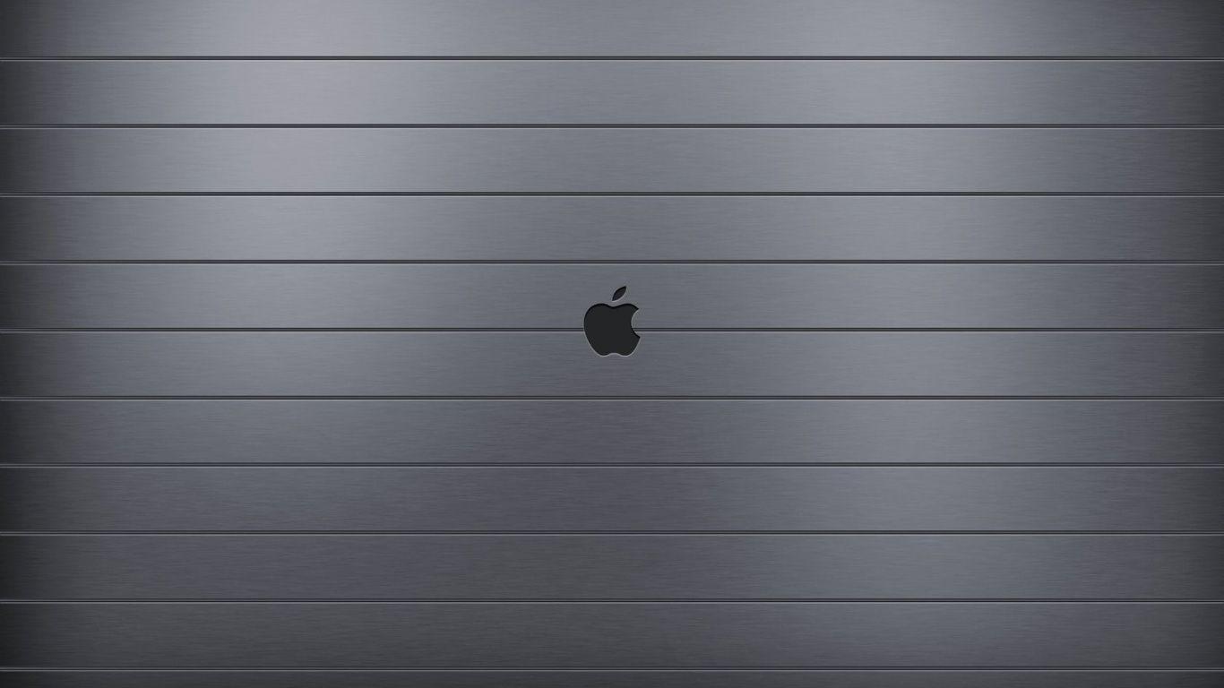 Apple on Metal desktop PC and Mac wallpaper