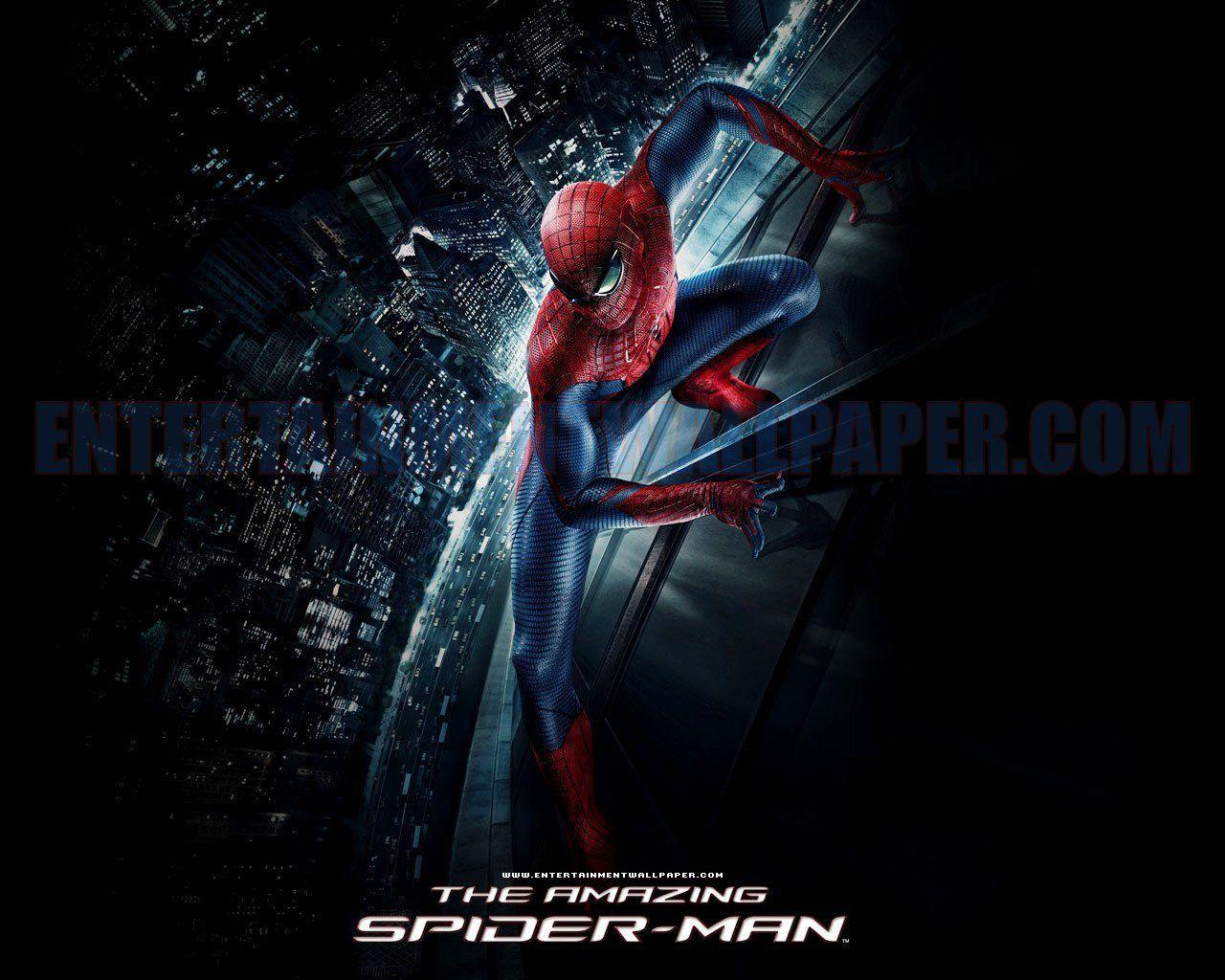 The Amazing Spiderman Car Wallpaper