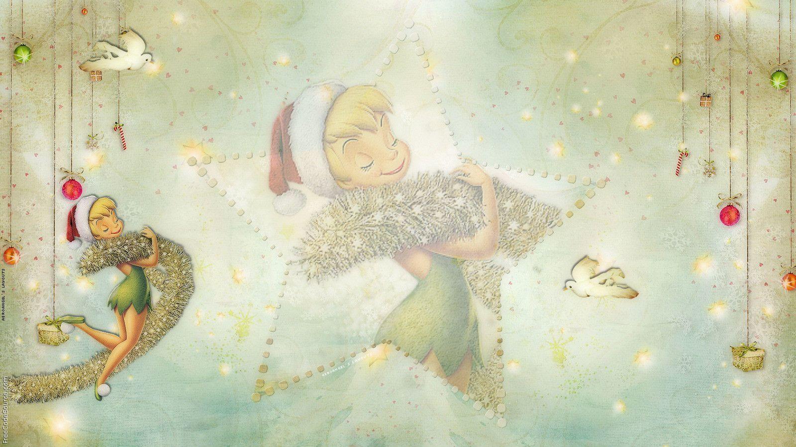 Tinkerbell Christmas Formspring Background, Tinkerbell Christmas
