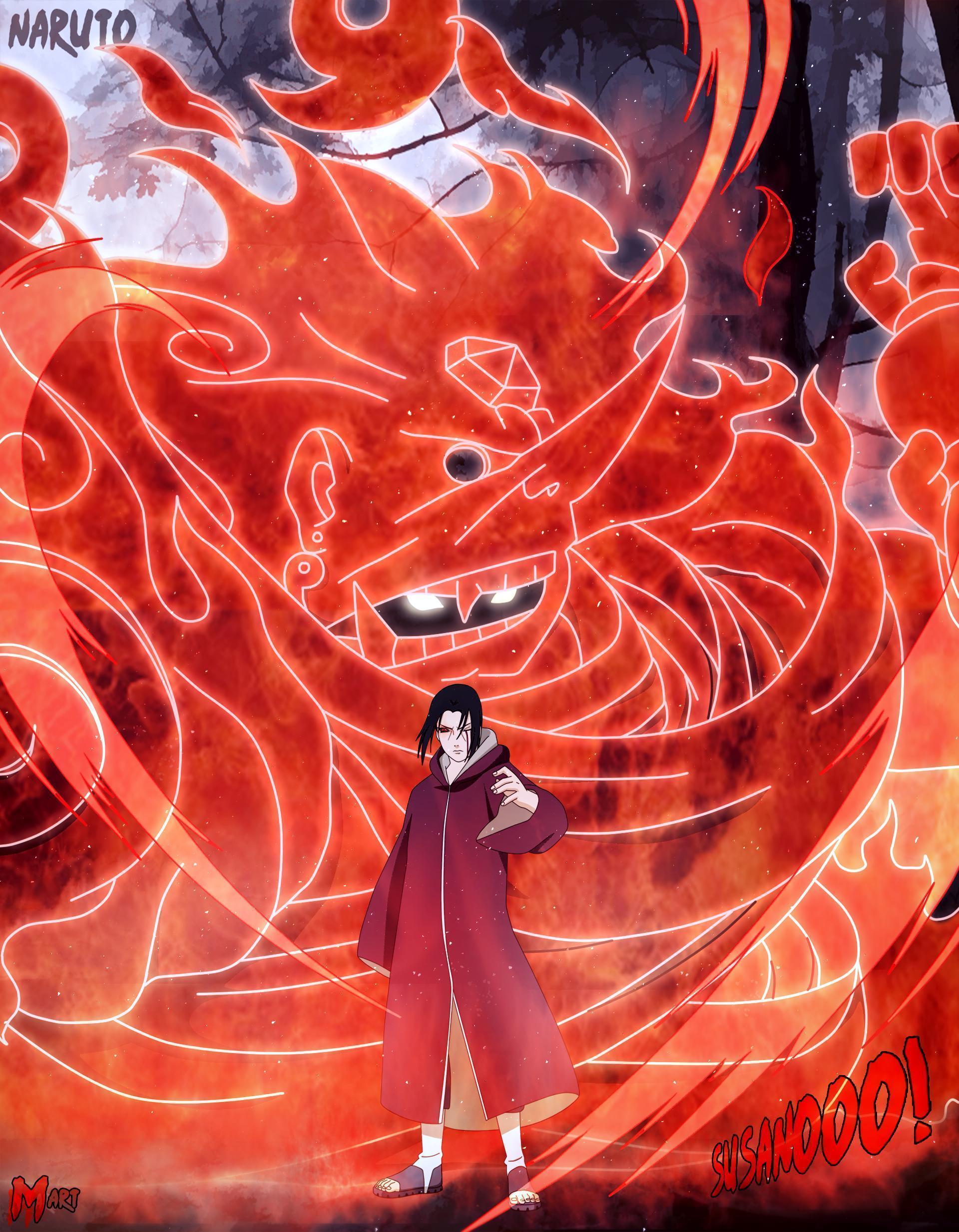 image For > Naruto Itachi Susanoo Wallpaper