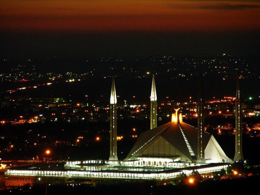 Pin Faisal Mosque Islamabad Wallpaper