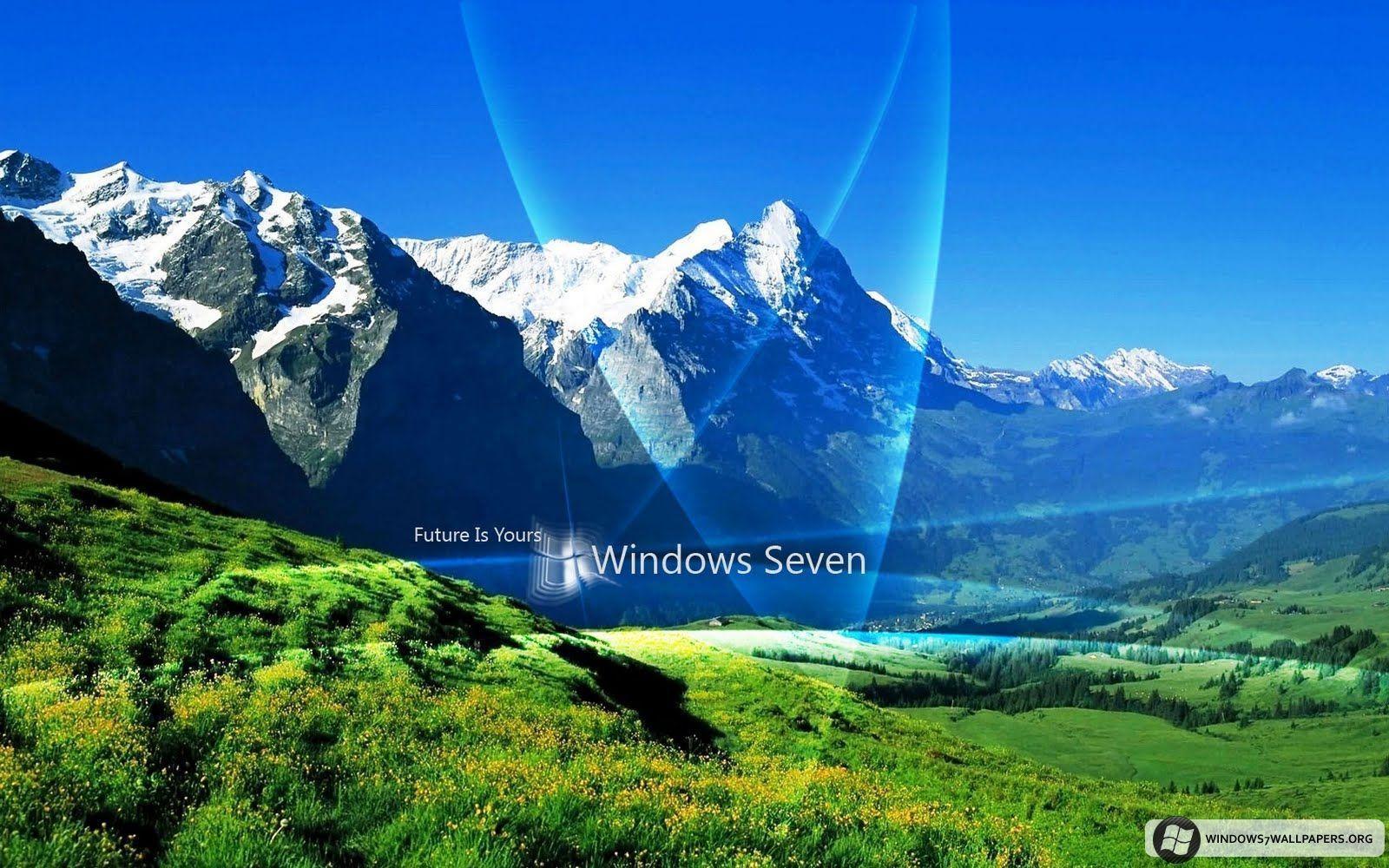 Cool Natural Windows7 Seven Desktop Wallpaper 1680x1050 Wallpaper