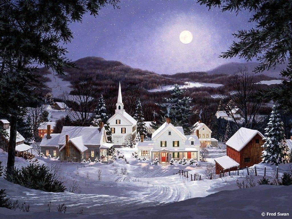SeasonChristmas com Merry Christmas Mason christmas village