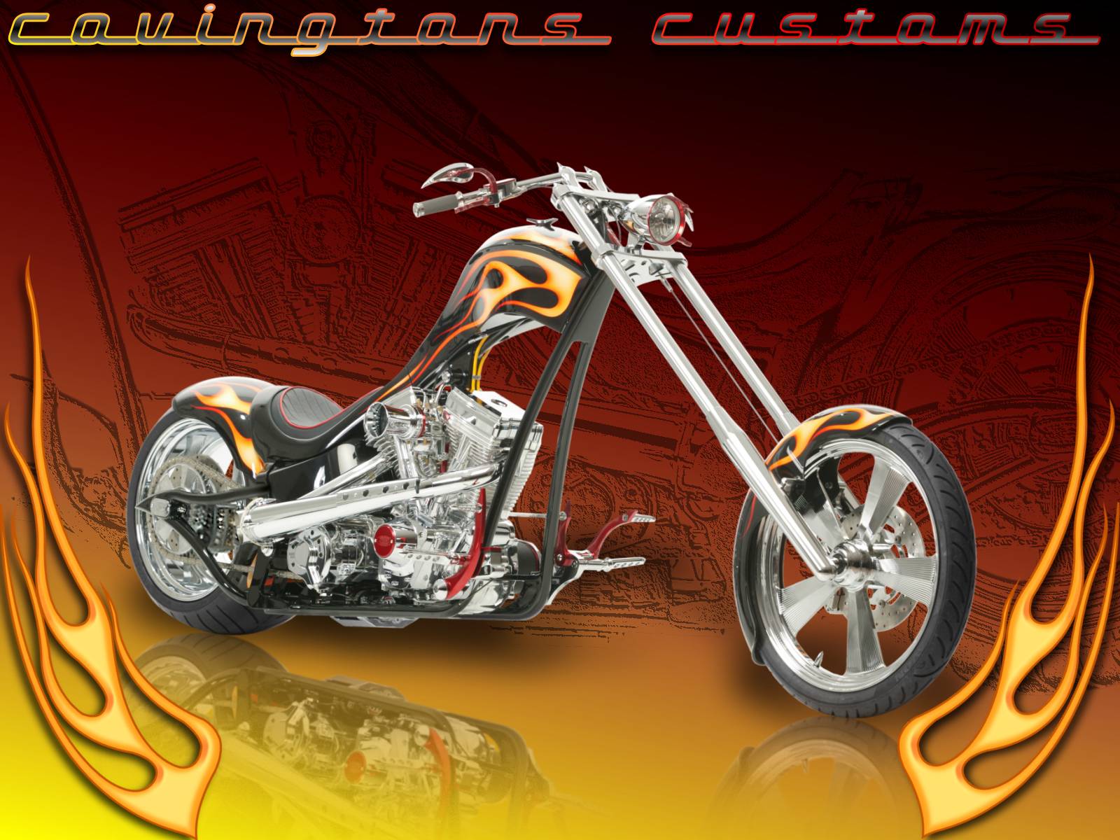 Covingtons Custom Motorcycle WallPaper 12
