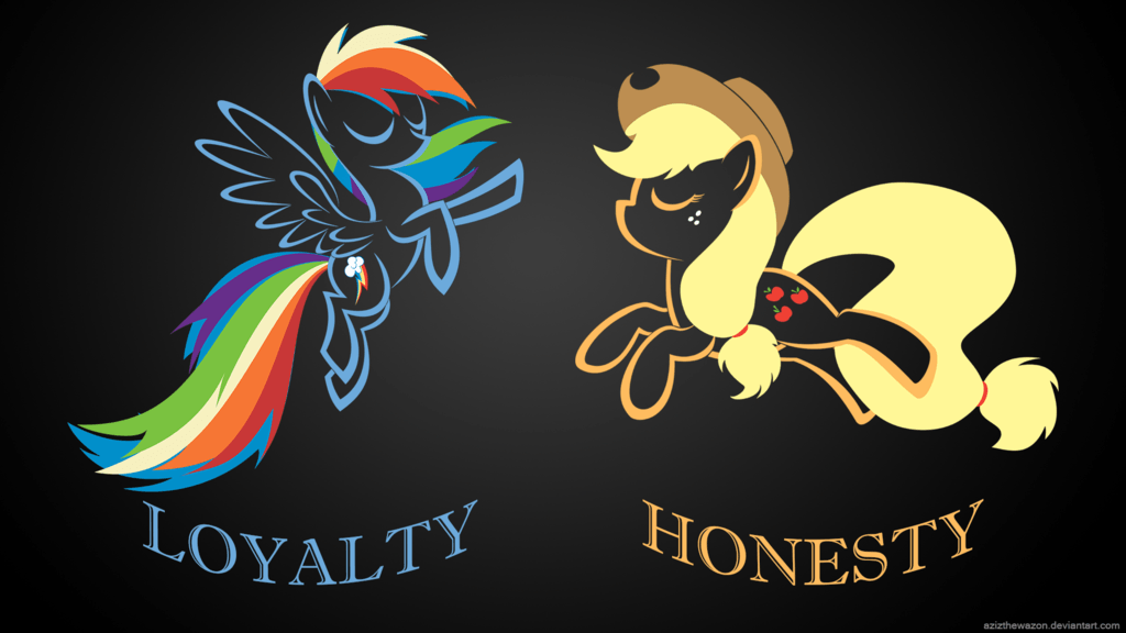 Loyalty and Honesty wallpaper (16:9)