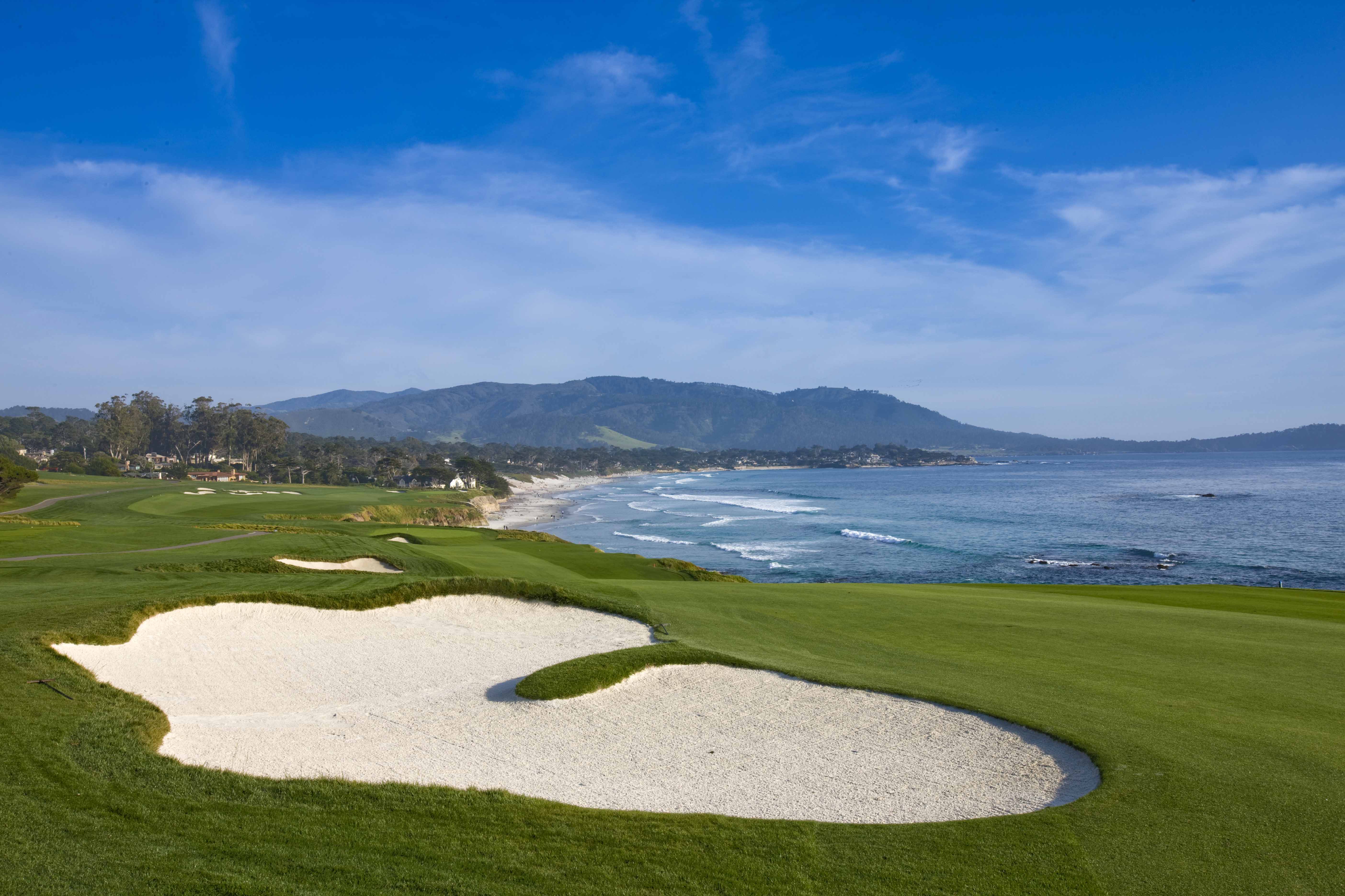 Pebble Beach Background. HD Background Point