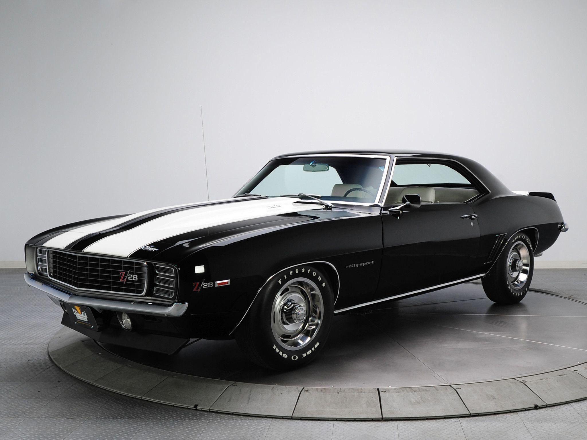 1969 camaro z28 black wallpaper