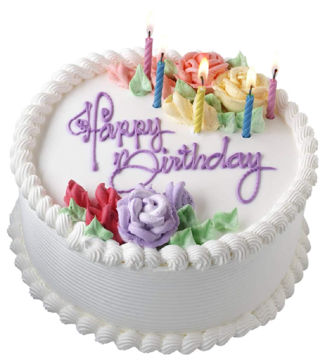 Happy birthday beautiful cake free desktop background