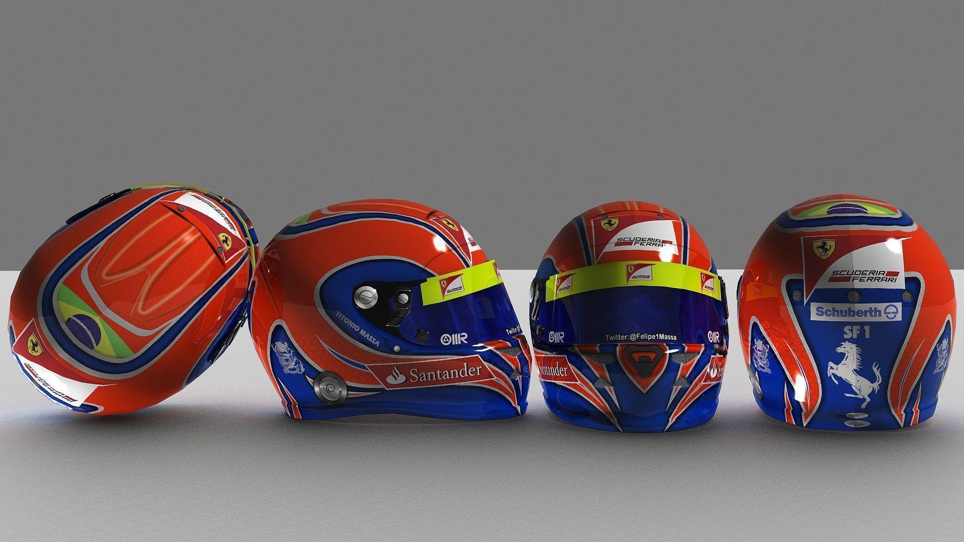Felipe Massa helmet wallpaper. High Quality Wallpaper, Wallpaper
