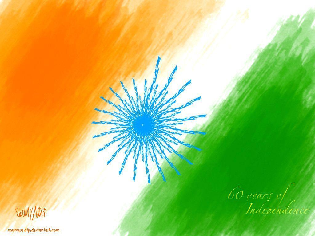 Beautiful Indian Flag Wallpaper Painting Free Wallpaper