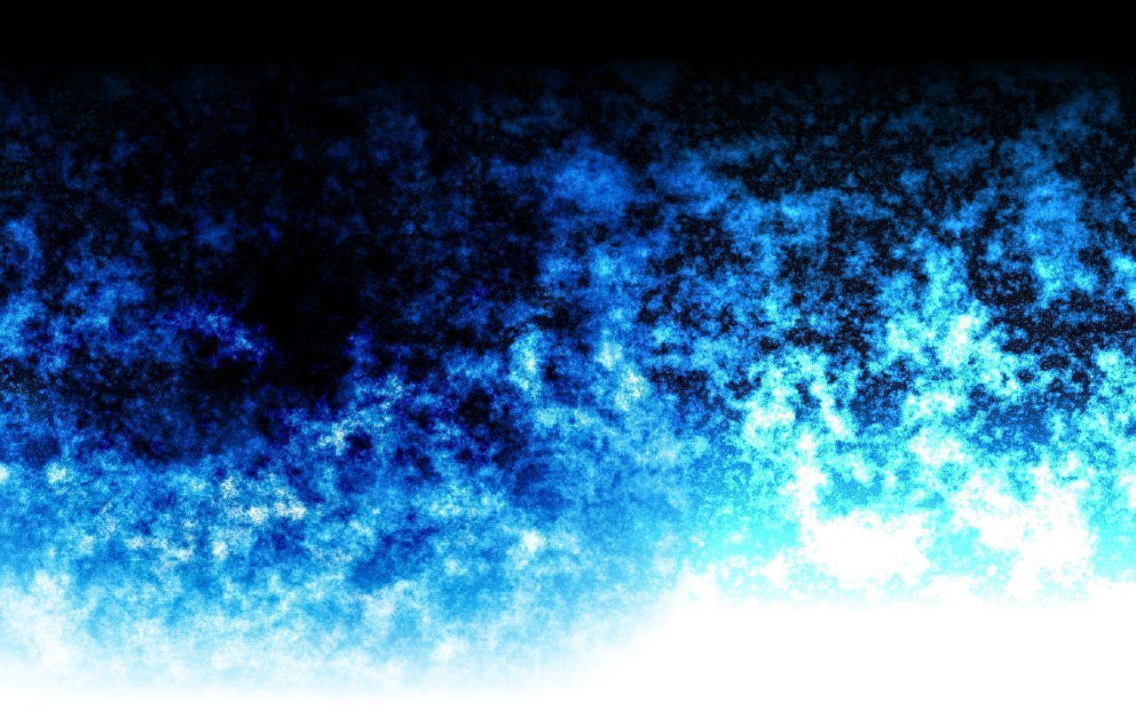 Wallpaper For > Abstract Blue Fire Wallpaper