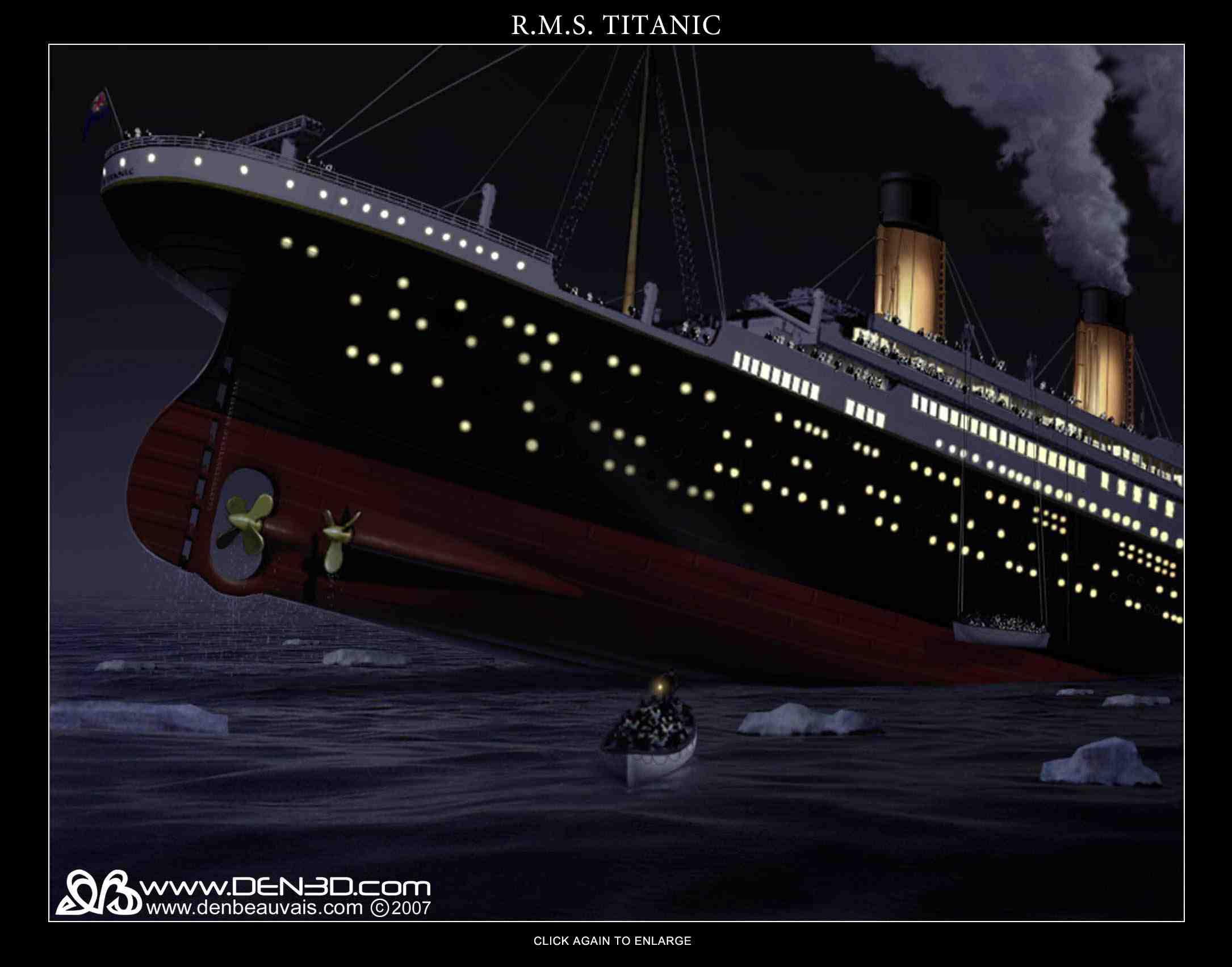 HD Titanic Ship Wallpaper
