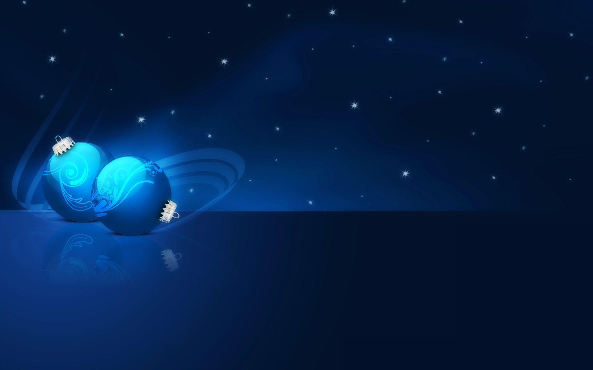 Wallpaper For > Blue Merry Christmas Background