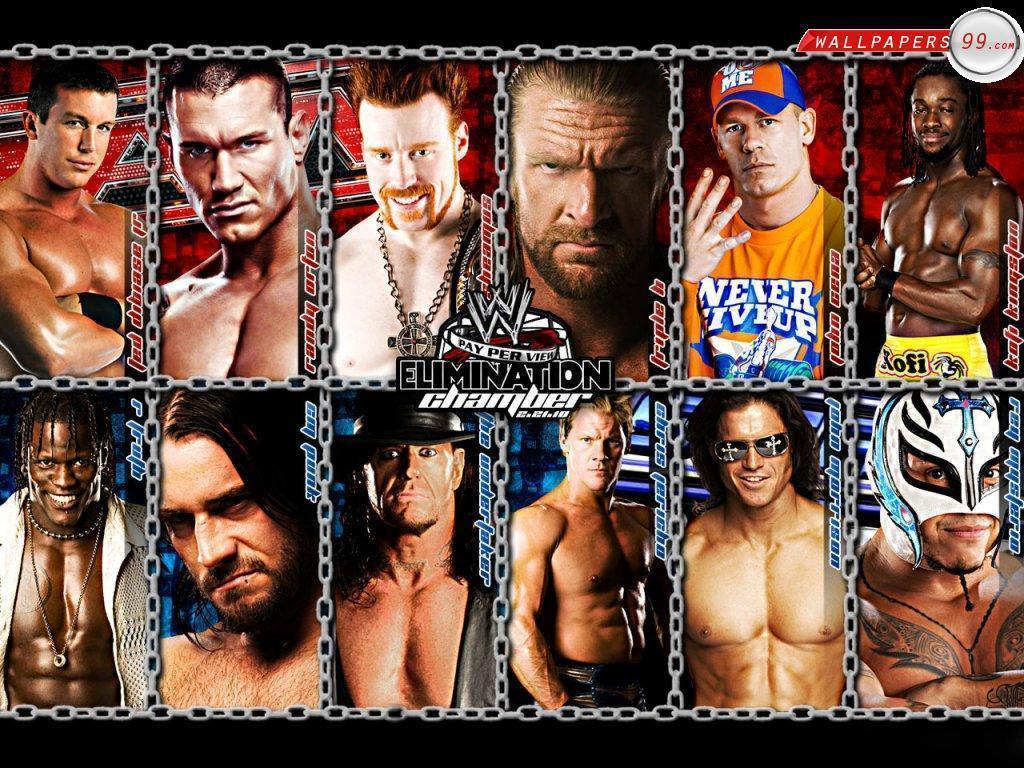 WWE Elimination Chamber 2010 Wallpaper Picture Image 1024x768 23704
