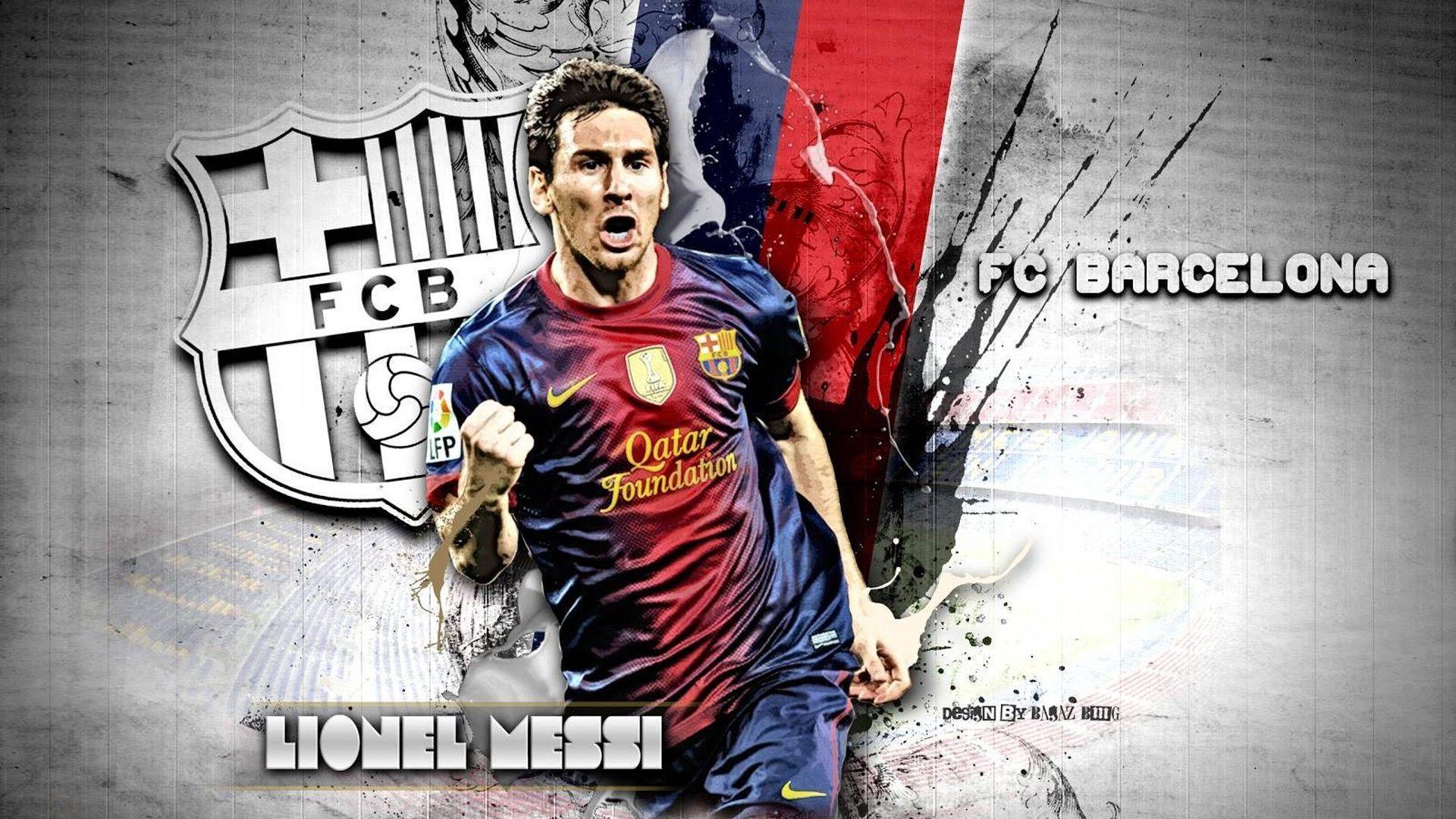 Lionel Messi Artwork Wallpaper Wide or HD. Male Celebrities