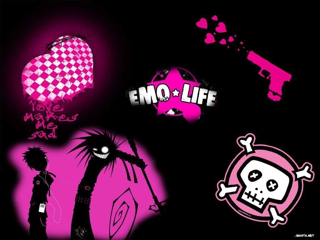 Cute Emo Cartoons Wallpapers on WallpaperDog