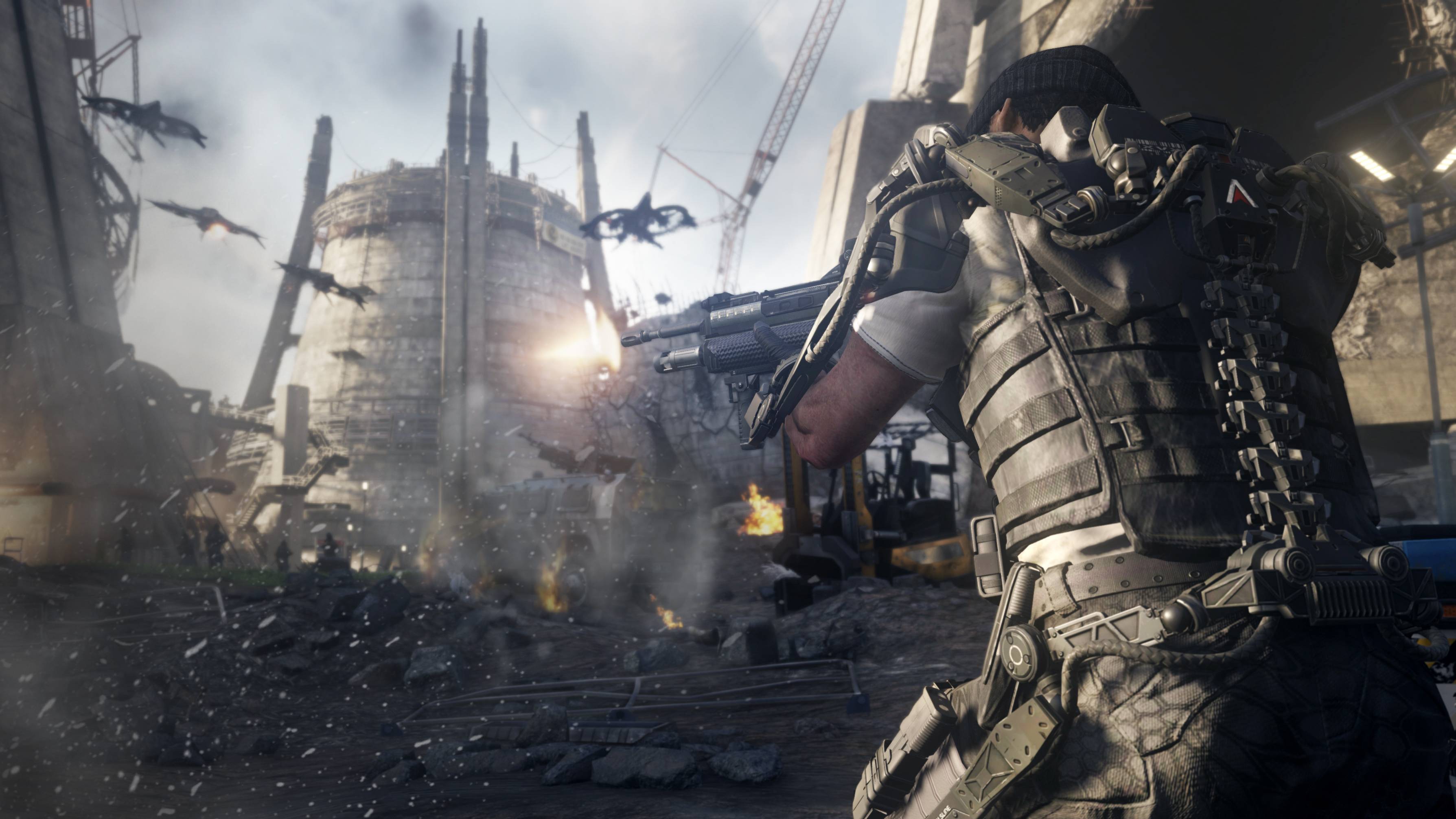 E3: Call of Duty Advanced Warfare Windows 7 Theme With First High