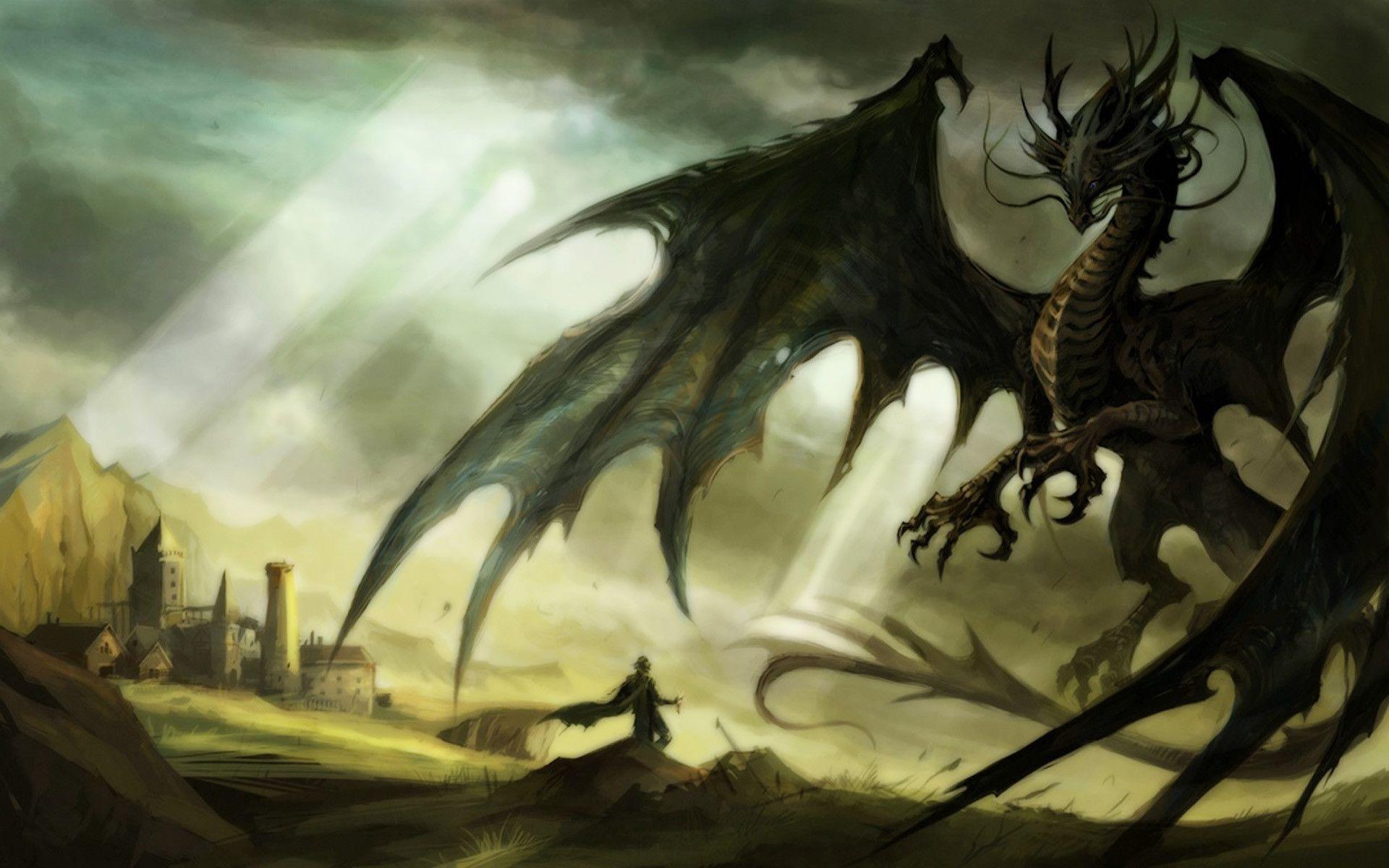 Dragon Fantasy Full HD Wallpaper Pc Wallpaper. Cariwall