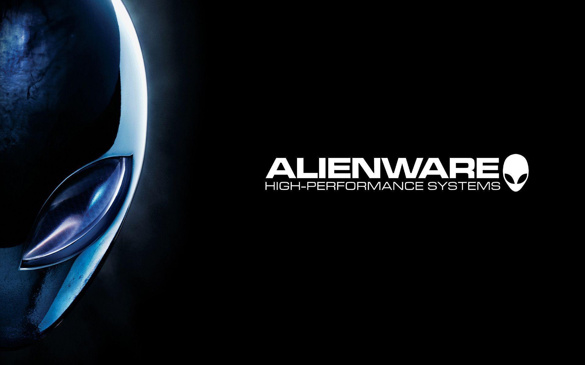 alienware wallpaper blue