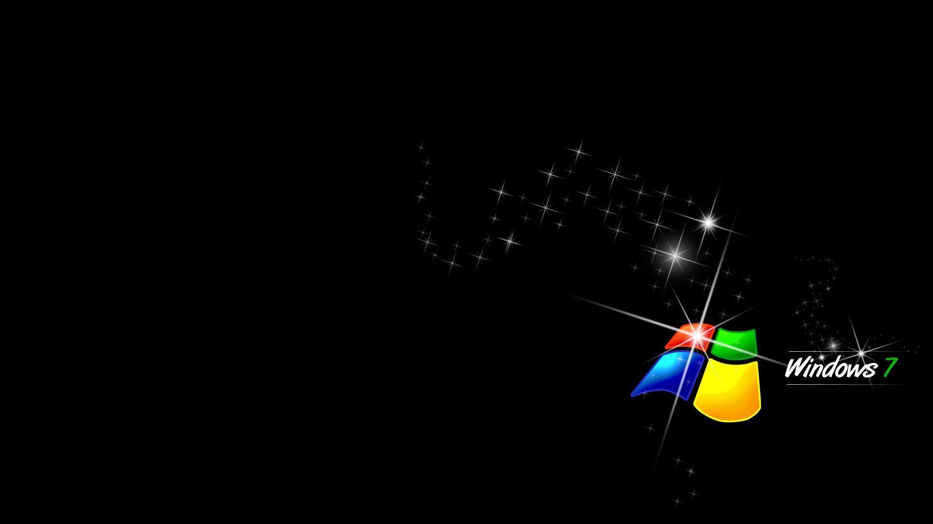 Black Backgrounds Windows 7 Wallpaper, Image & Pictures