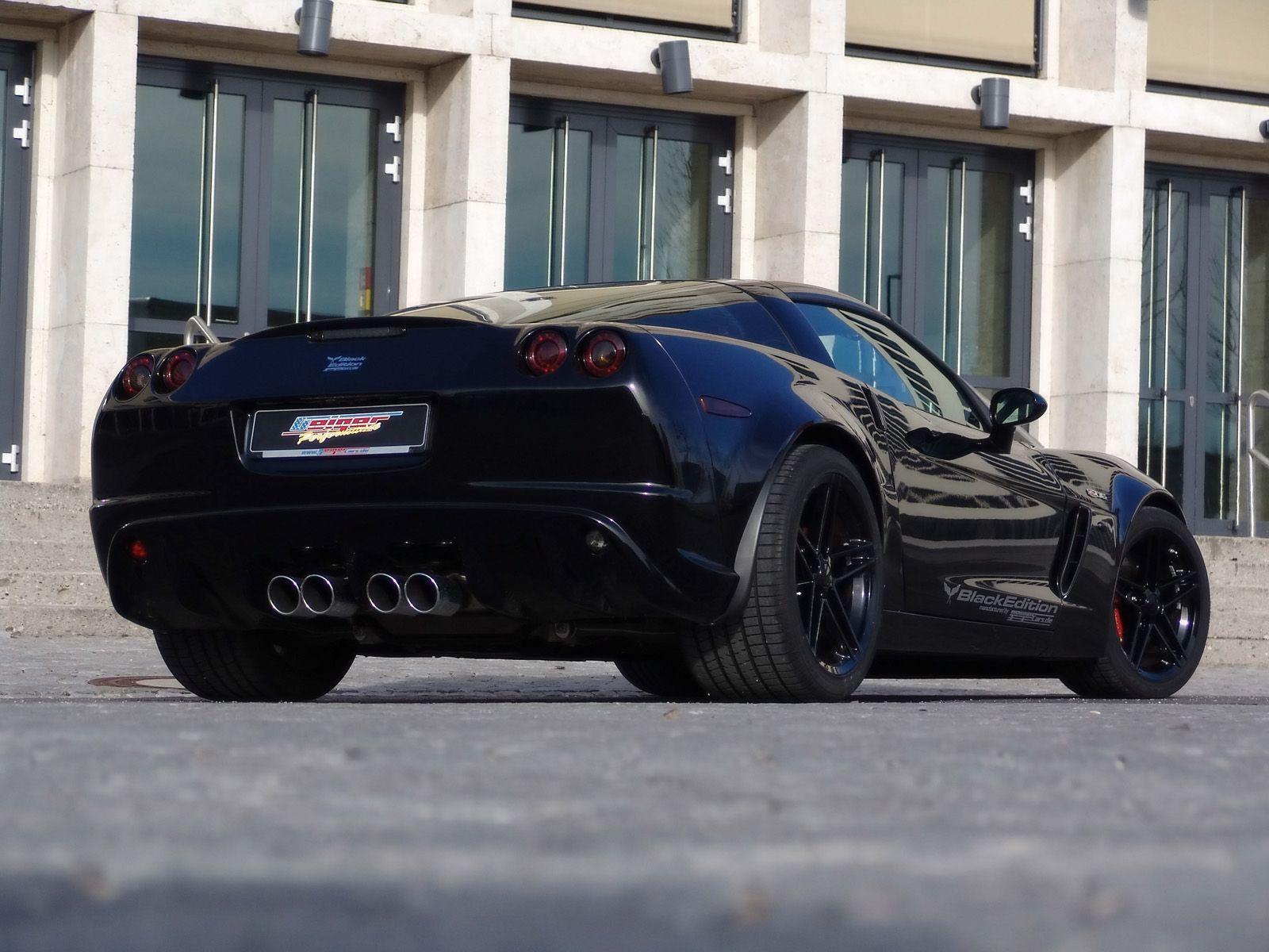 Black Corvette Z06 Wallpaper