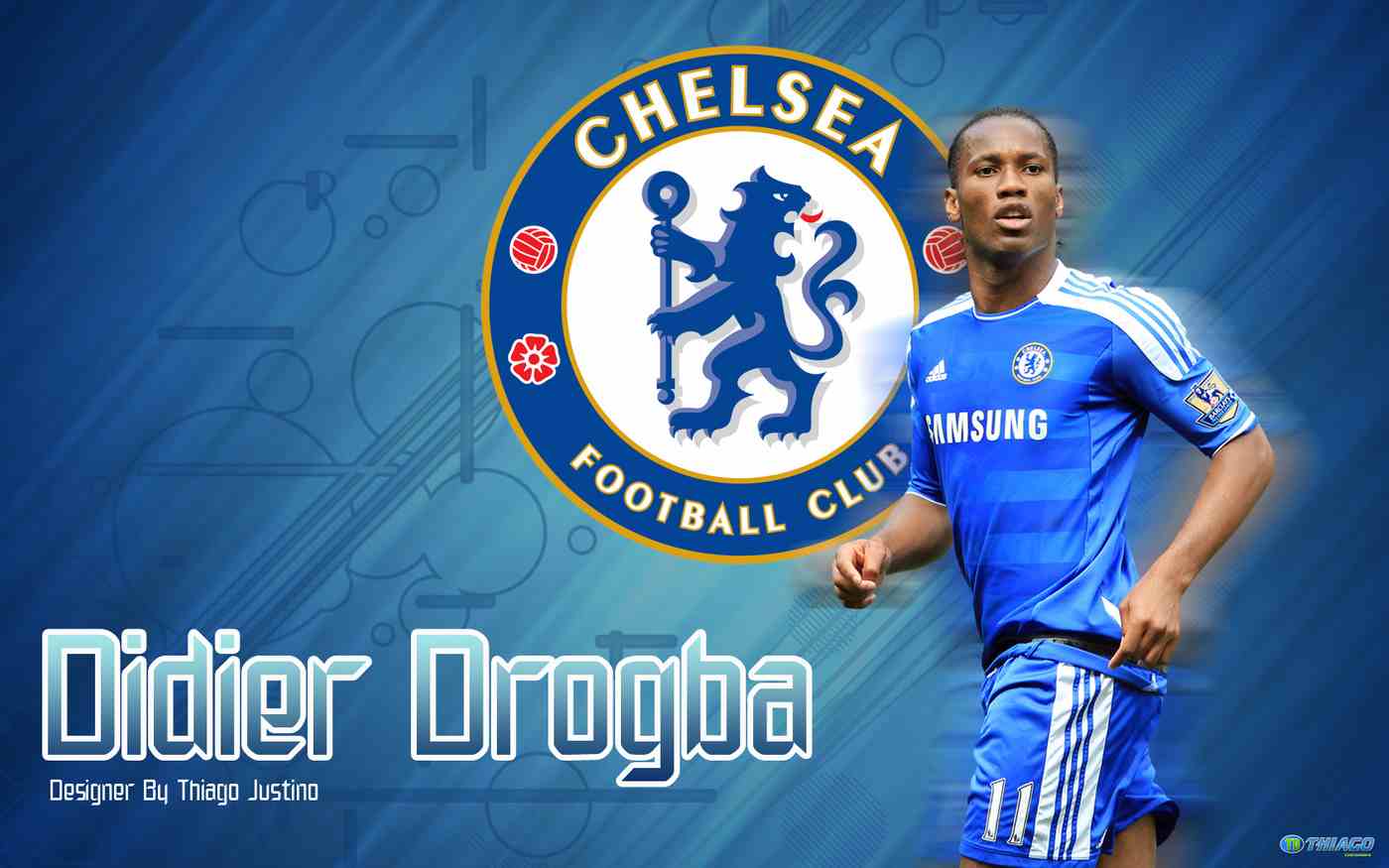 Didier Drogba Chelsea Wallpaper HD